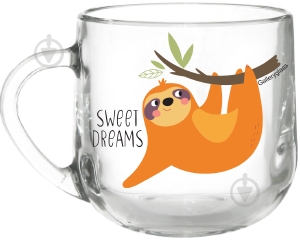 Чашка Galleryglass Грамине Ленивец 300 мл - фото 1 Чашка Galleryglass Грамине Ленивец 300 мл - фото 1