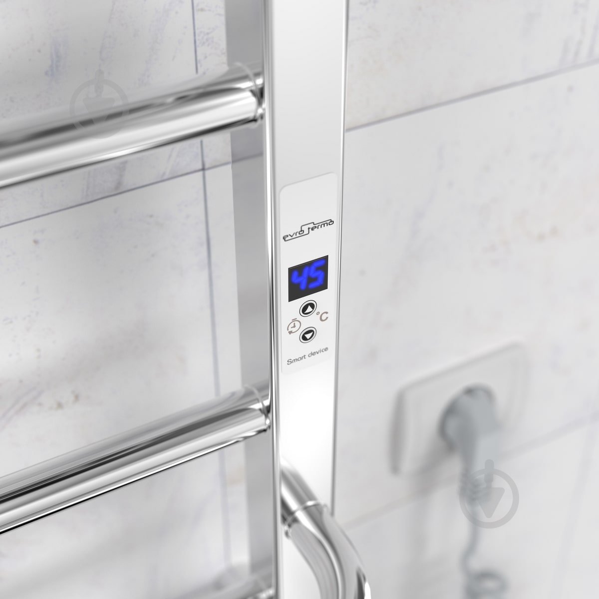 Рушникосушарка електрична Evro-Termo Садіва П12 370х1000 Е П - фото 5