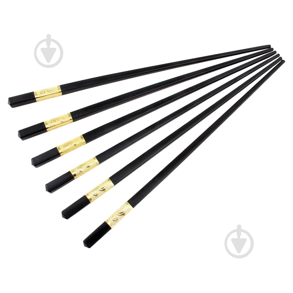 Палочки для суши Arino Black 3 пары - фото 3