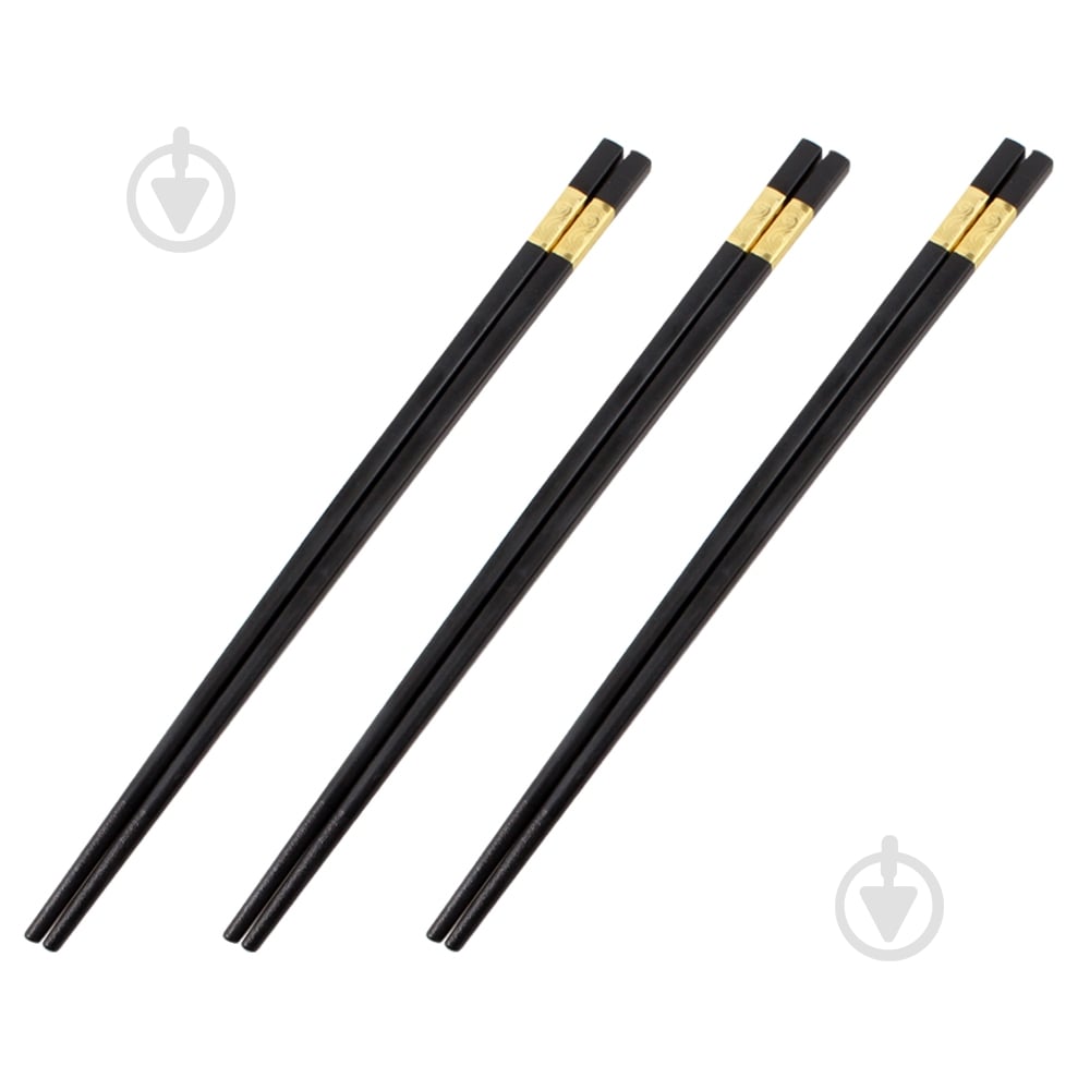 Палочки для суши Arino Black 3 пары - фото 6