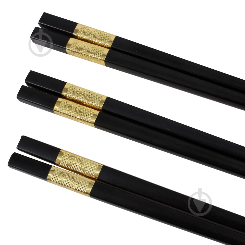 Палочки для суши Arino Black 3 пары - фото 2
