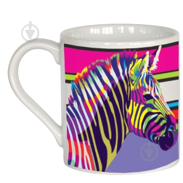 Чашка GGP Яркая Зебра 300 мл - фото 1 Чашка GGP Яркая Зебра 300 мл - фото 1