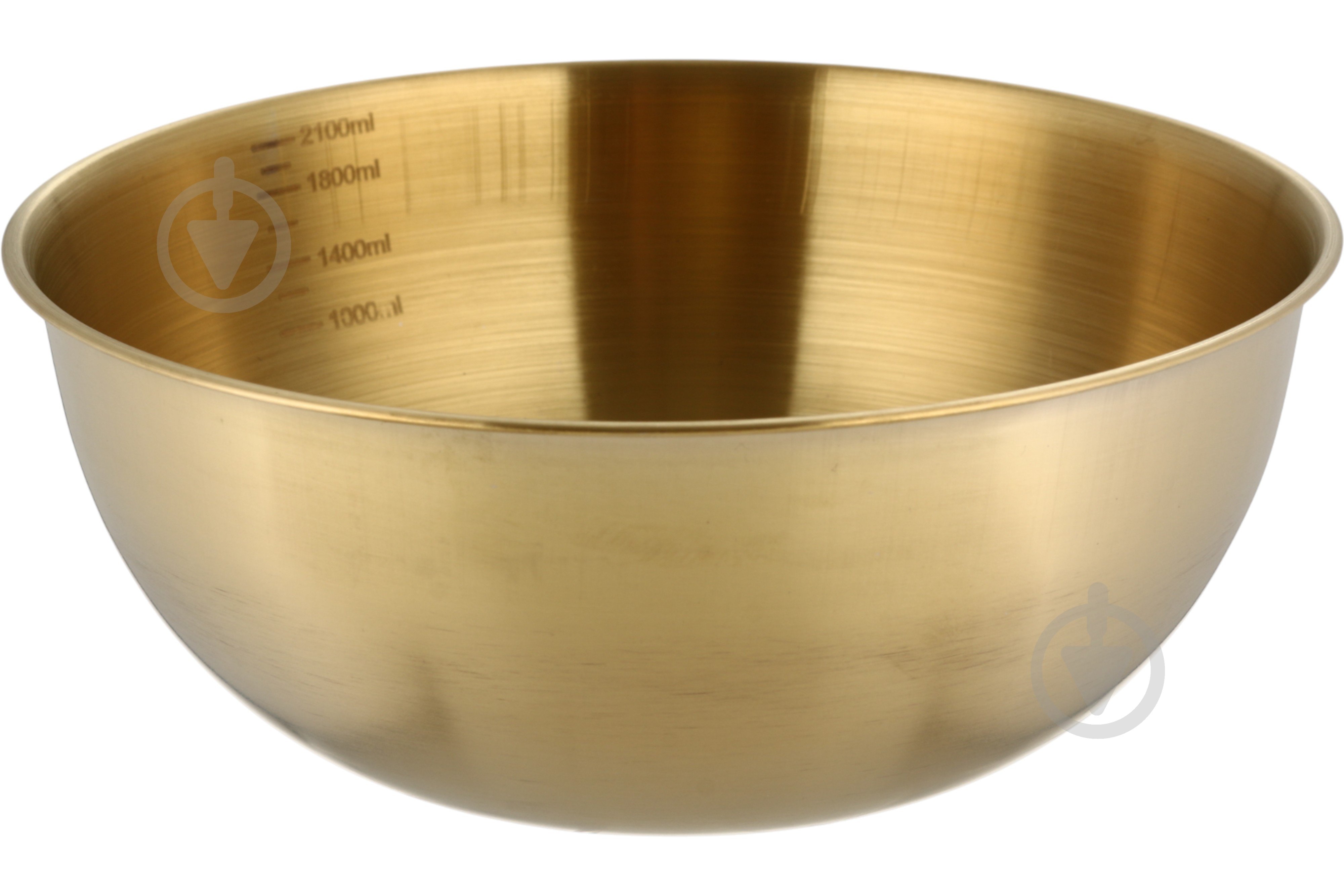 Миска Flamberg Premium 22 см 2,1 л золотой - фото 1 Миска Flamberg Premium 22 см 2,1 л золотой - фото 1