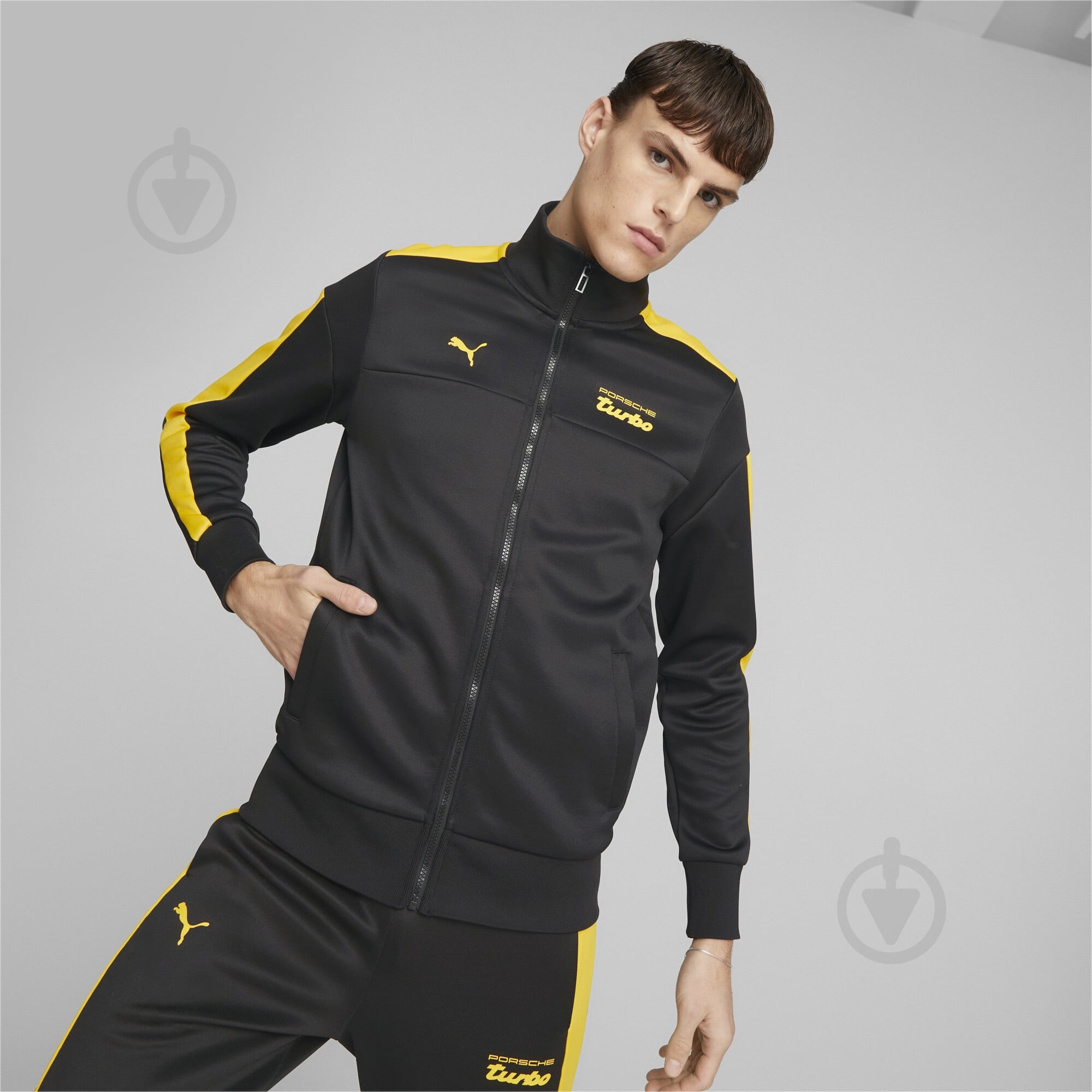 Джемпер Puma PL MT7 TRACK JACKET 53822801 р. XXL черный - фото 3