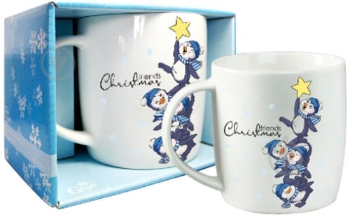 Чашка GGP Friends Cristmans 350 мл - фото 1 Чашка GGP Friends Cristmans 350 мл - фото 1