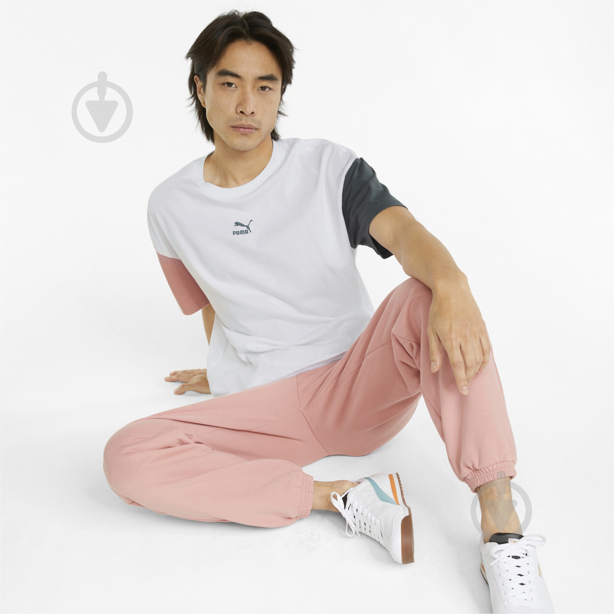 Футболка Puma Classics Block Boxy Tee 53460302 р.L белый - фото 3