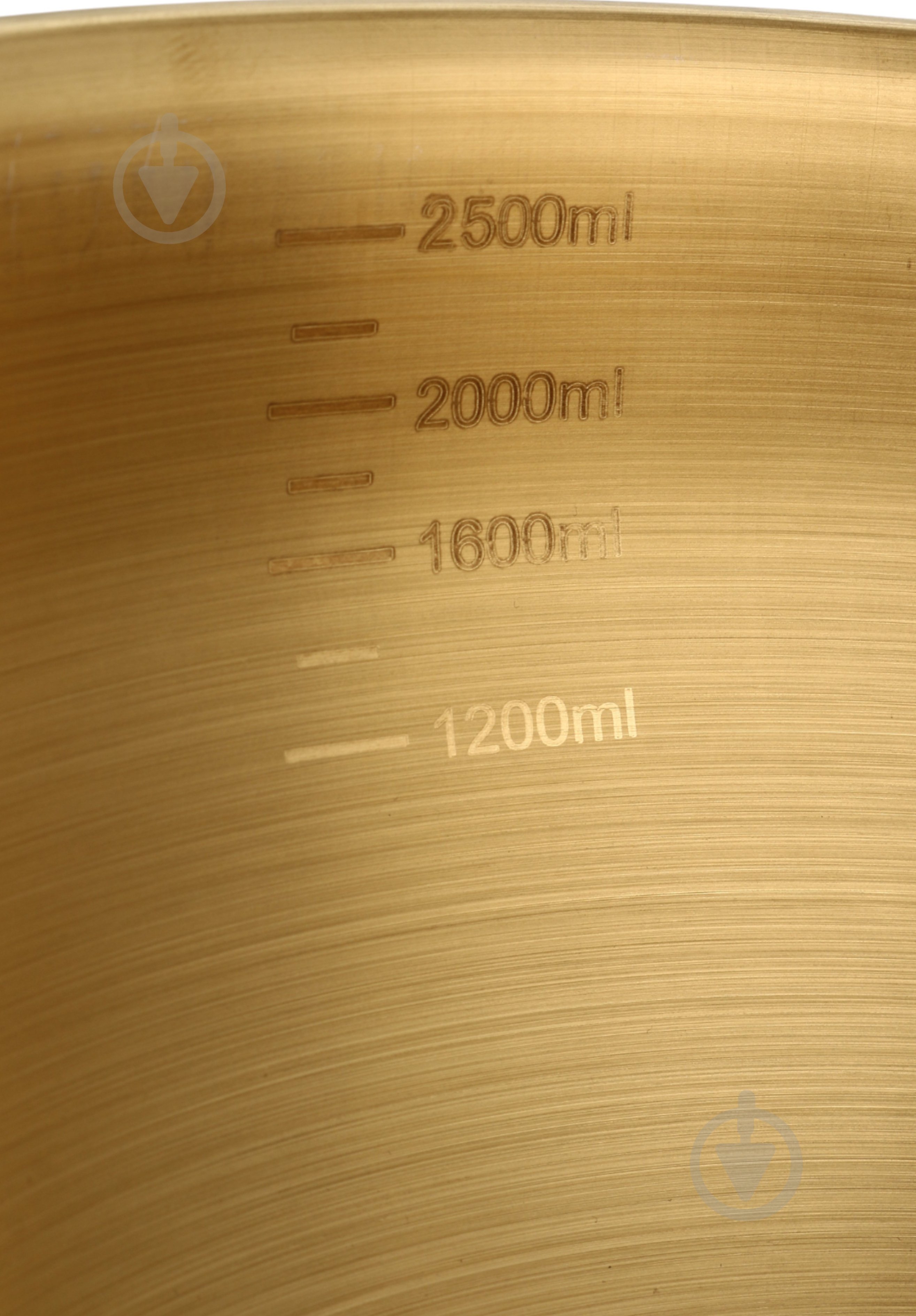 Миска Flamberg Premium d.24 см 2,5 л золотой - фото 5