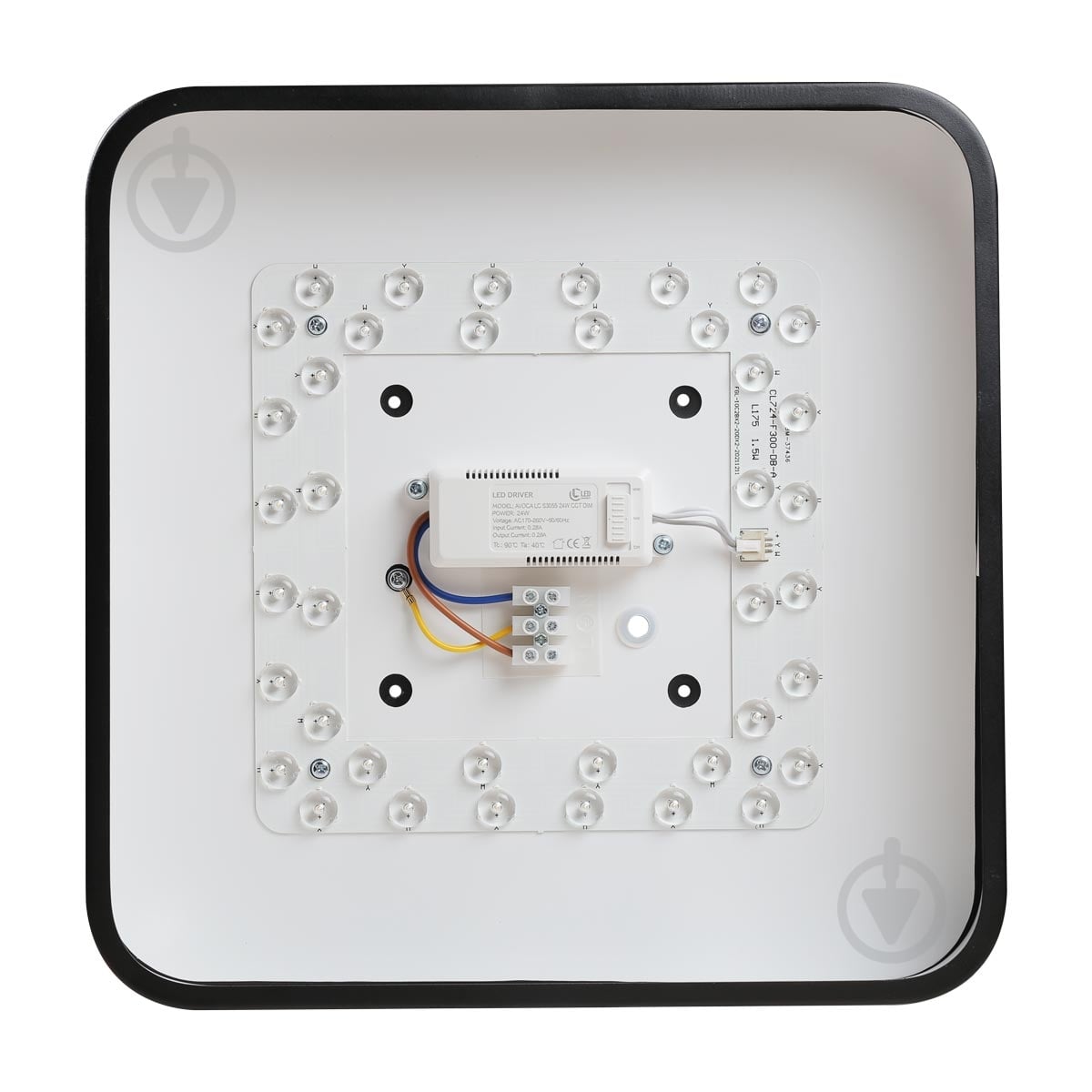 Світильник стельовий LED CONCEPT AVOCA LC S3055 24 Вт чорний 2800/4000/6000 К - фото 3
