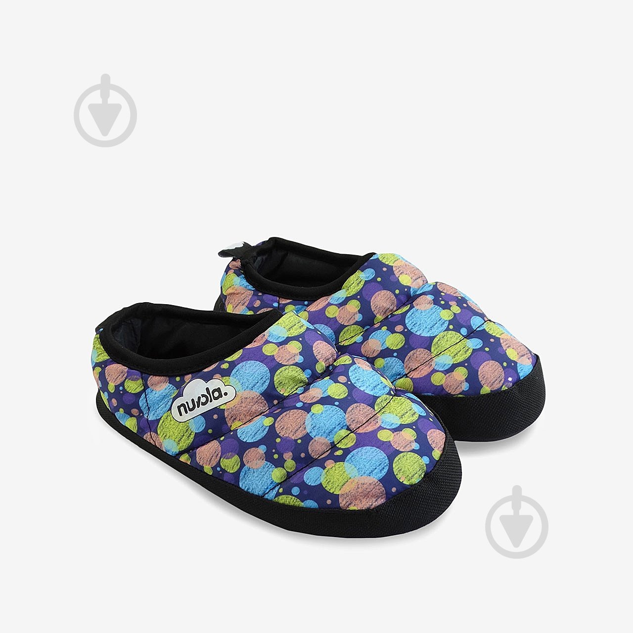Сабо утеплені Coqui NUVOLA Classic Printed Pomp Blue K 9903-005-2000 р.32/33 блакитний - фото 2