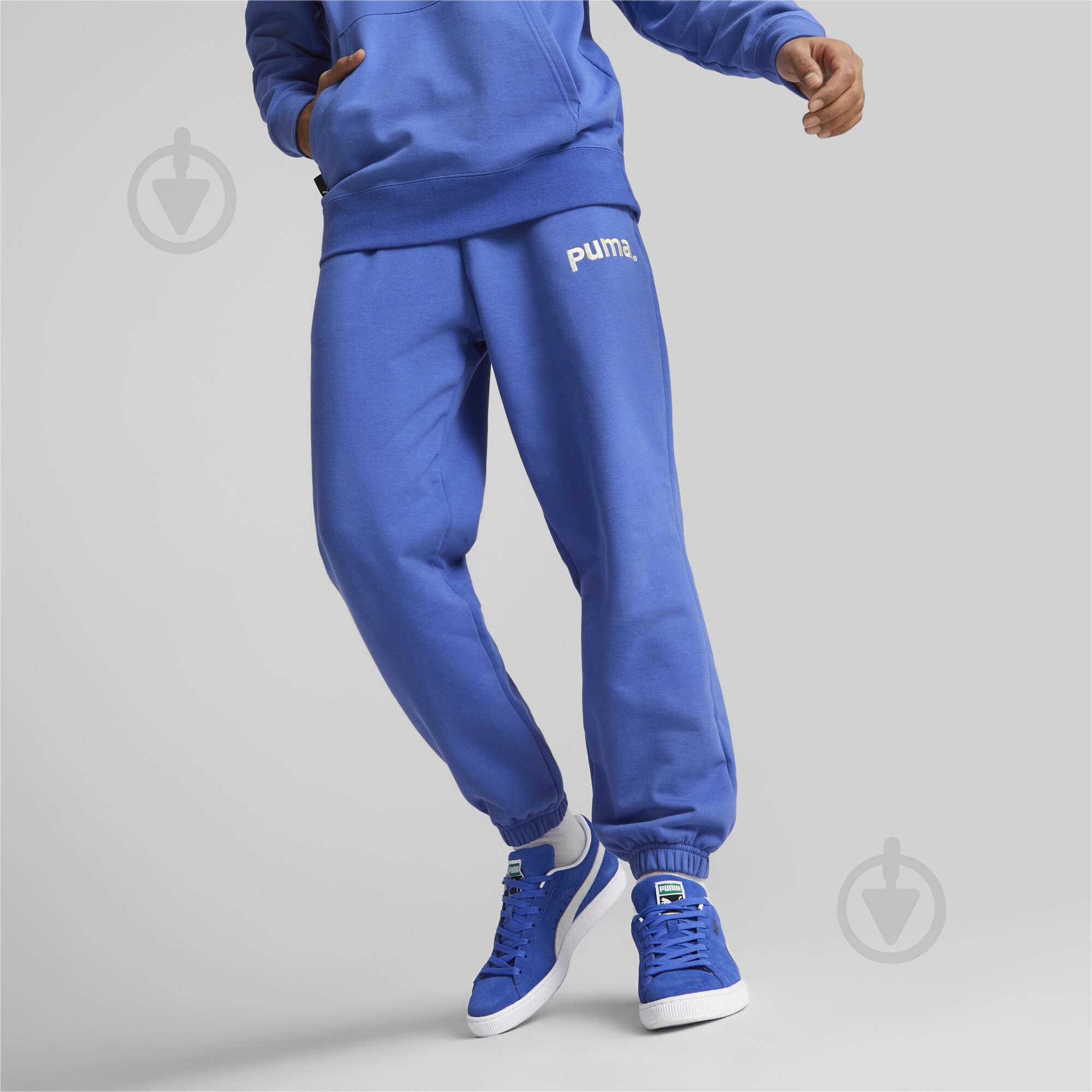 Брюки Puma TEAM SWEATPANTS TR 53826192 р. L синий - фото 3