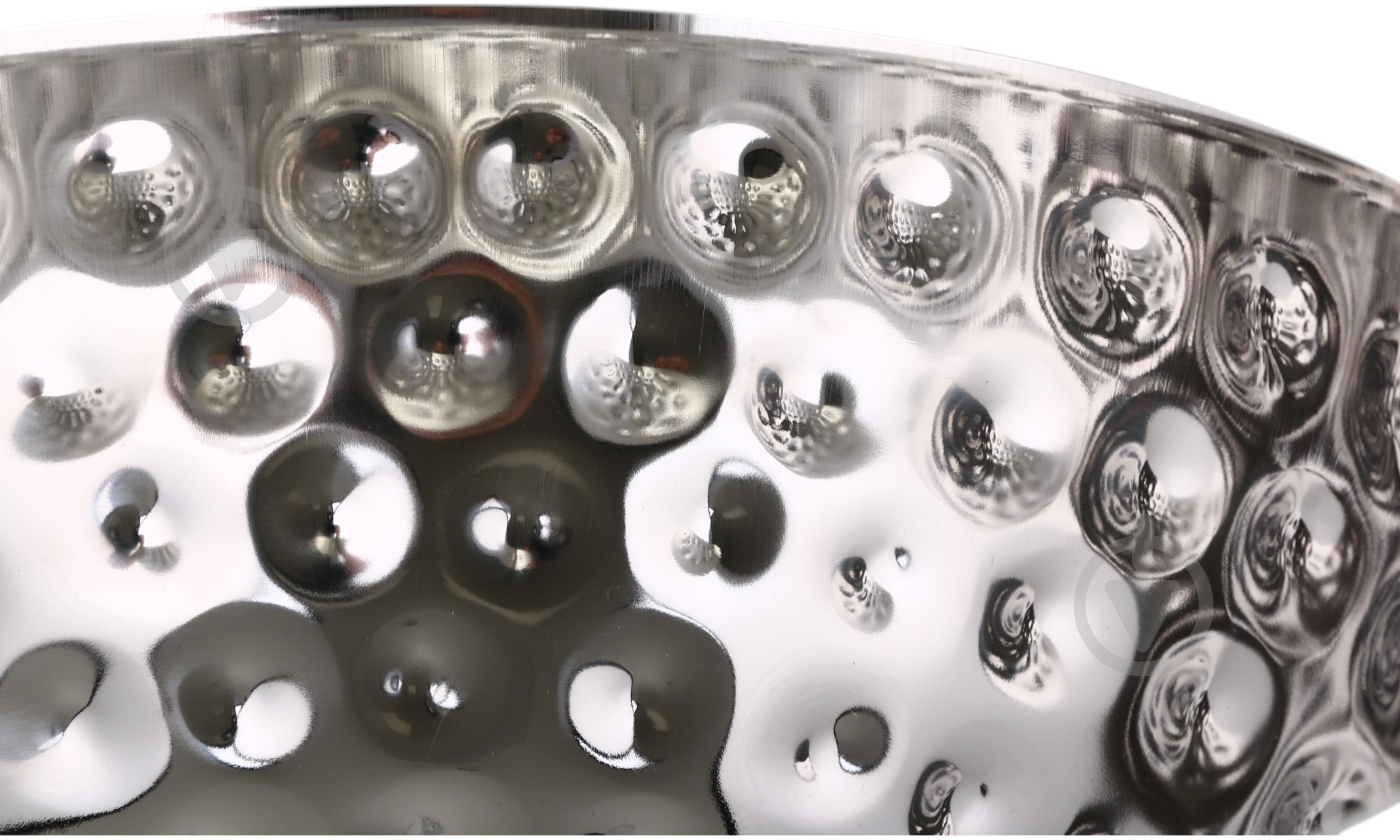 Блюдо сервировочное Inari Silver 30 см MET-401BH-XL - фото 2