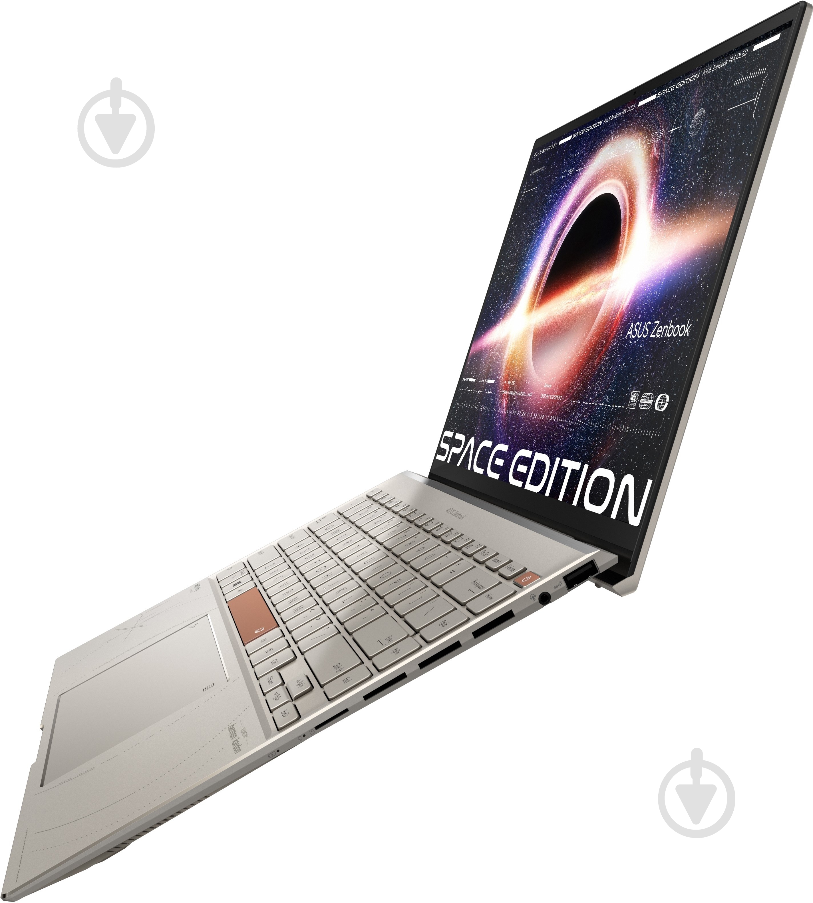 Ноутбук Asus Zenbook 14X Space Edition UX5401ZAS-KN027X 14" (90NB0WV7-M00AT0) titanium - фото 2