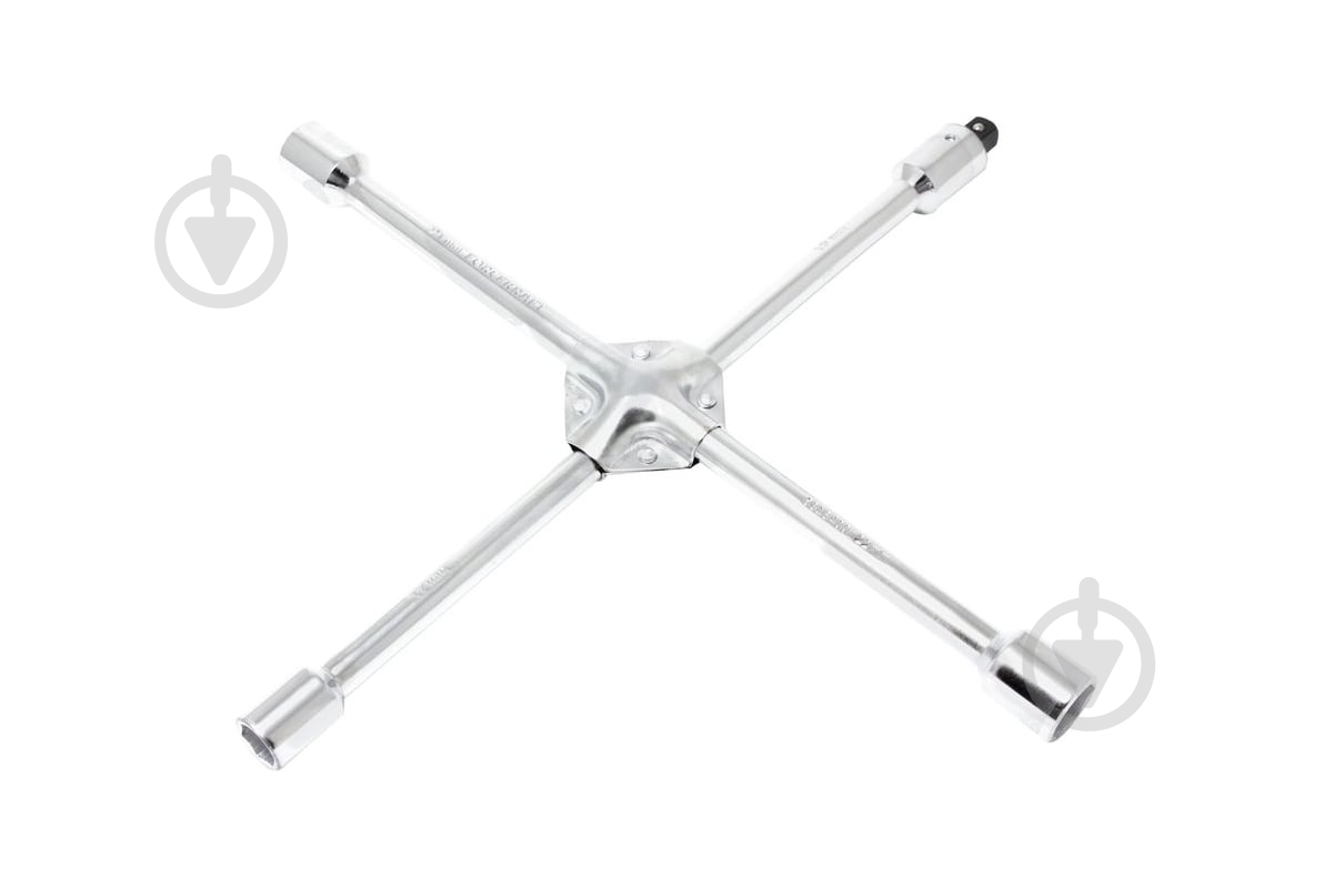 Ключ балонний Forsage хрестовий 17-19-21-22 з адаптером 1/2'' FK-681B400 - фото 2 Ключ балонний Forsage хрестовий 17-19-21-22 з адаптером 1/2'' FK-681B400 - фото 2