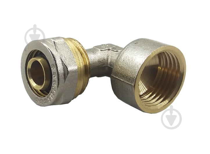 Кутник Water House WING 16 мм 1/2" внутр. STA нікель МП - фото 1