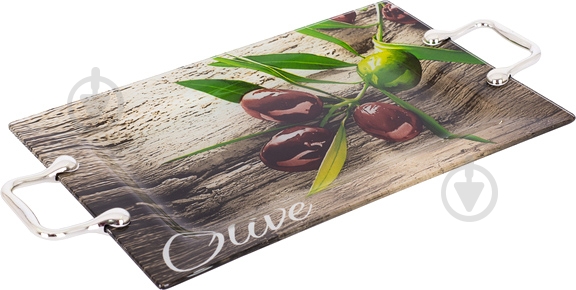 Блюдо с ручками Viva Olives 35х22,5 см - фото 1