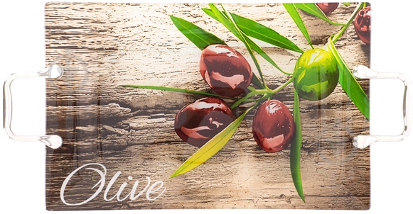 Блюдо с ручками Viva Olives 35х22,5 см - фото 2