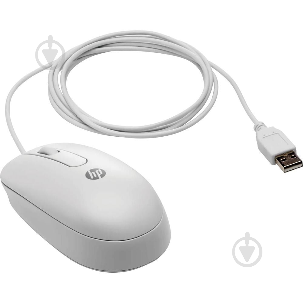 Мышка HP v2 USB (Z9H74AA) white - фото 1