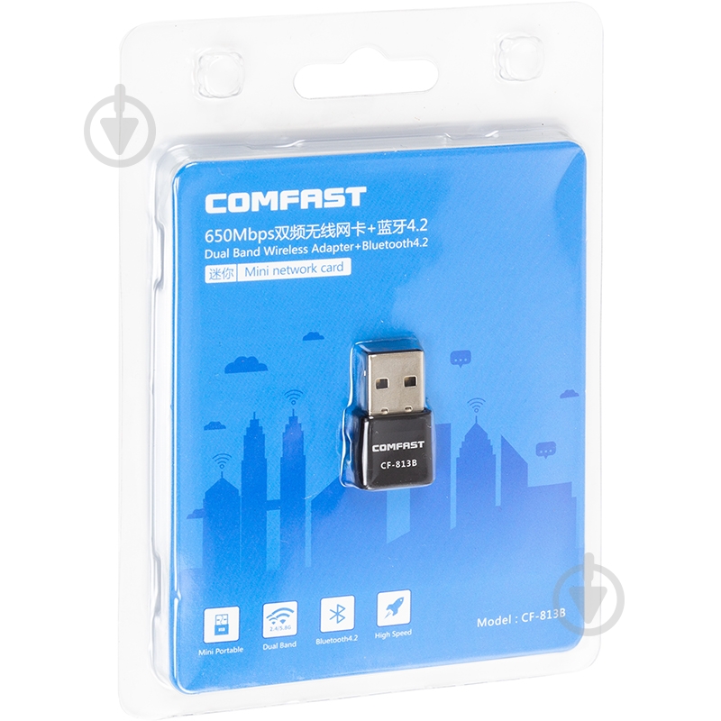 Wi-Fi-адаптер COMFAST CF-813B - фото 4