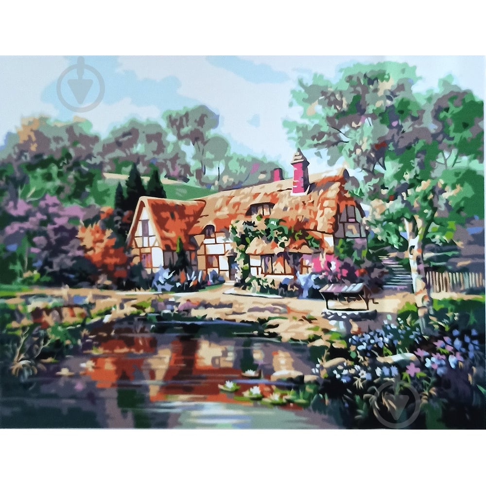 Набір для розпису за номерами Strateg Пейзаж 30х40 см - фото 5 Набір для розпису за номерами Strateg Пейзаж 30х40 см - фото 5