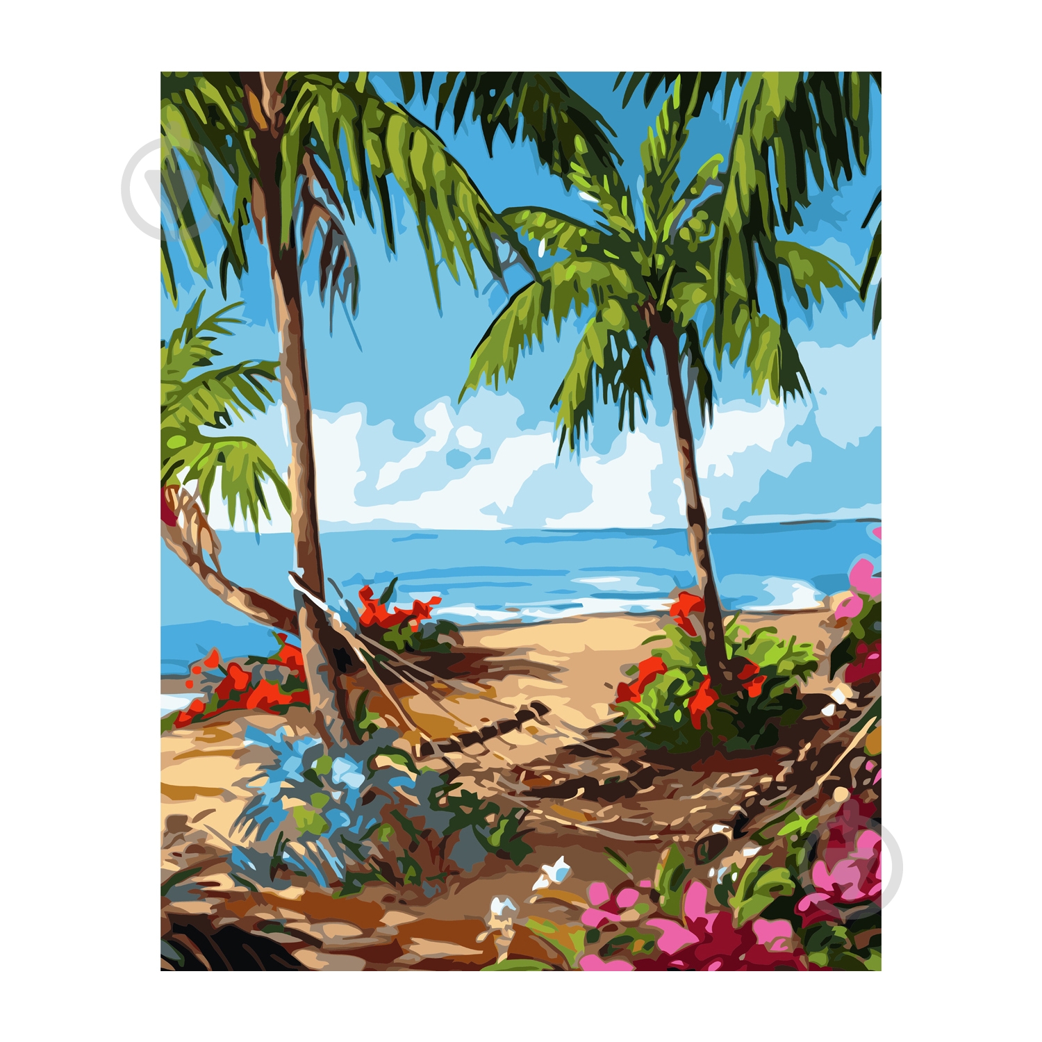 Набір для розпису за номерами Strateg Пейзаж 30х40 см - фото 6 Набір для розпису за номерами Strateg Пейзаж 30х40 см - фото 6