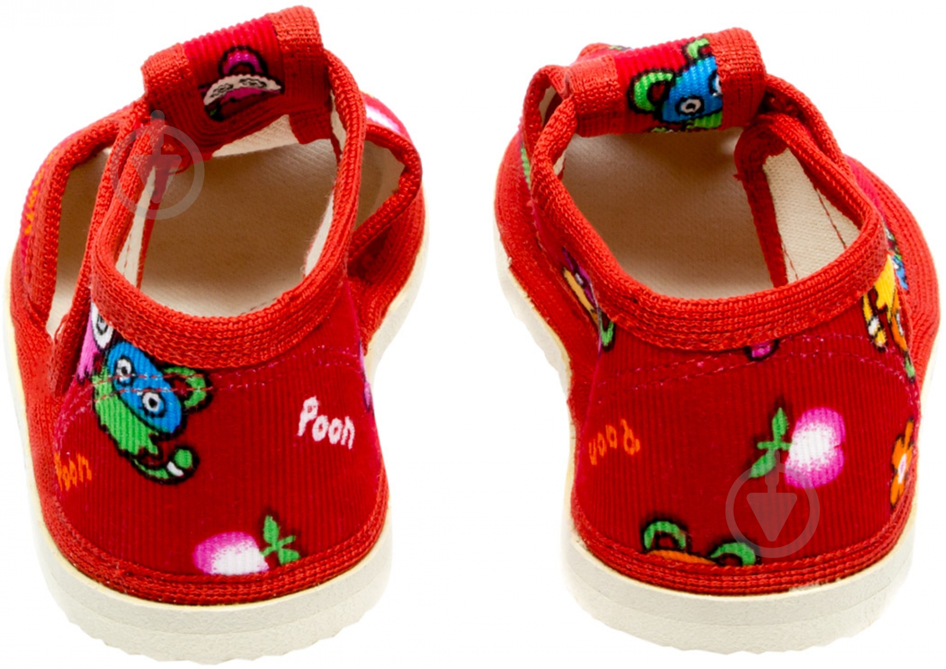 Тапочки для девочек для девочки Экотапок р.18 красный 1085 - фото 3 Тапочки для девочек для девочки Экотапок р.18 красный 1085 - фото 3