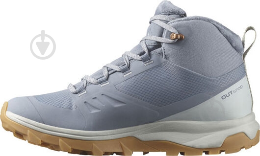 Ботинки Salomon OUTSNAP CSWP W L47289900 р.36 2/3 голубой - фото 2