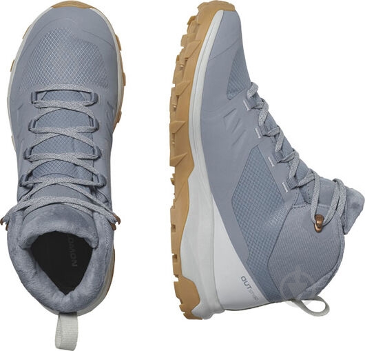 Ботинки Salomon OUTSNAP CSWP W L47289900 р.36 2/3 голубой - фото 6