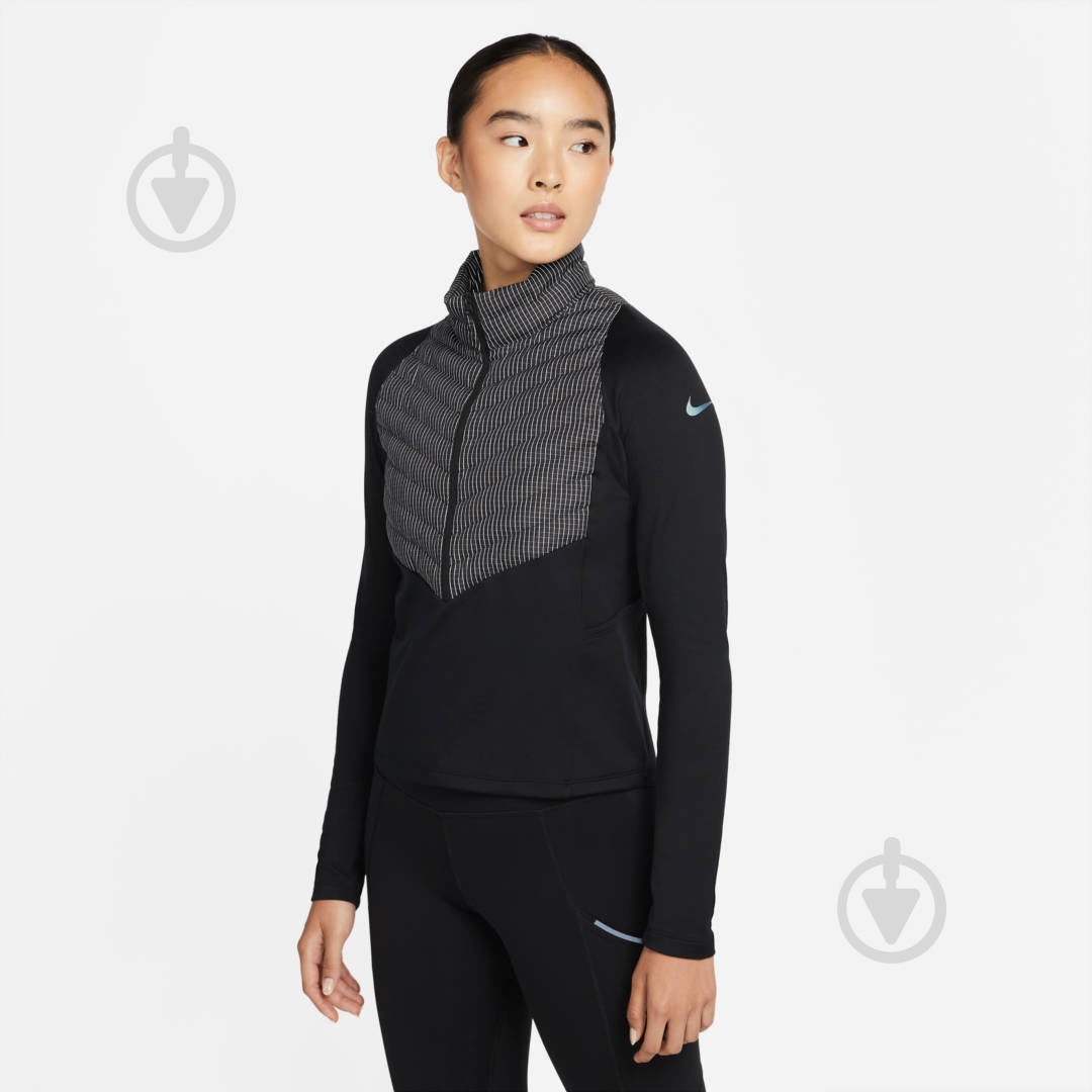 Ветровка женская Nike DD6468-010 р.L черная - фото 1