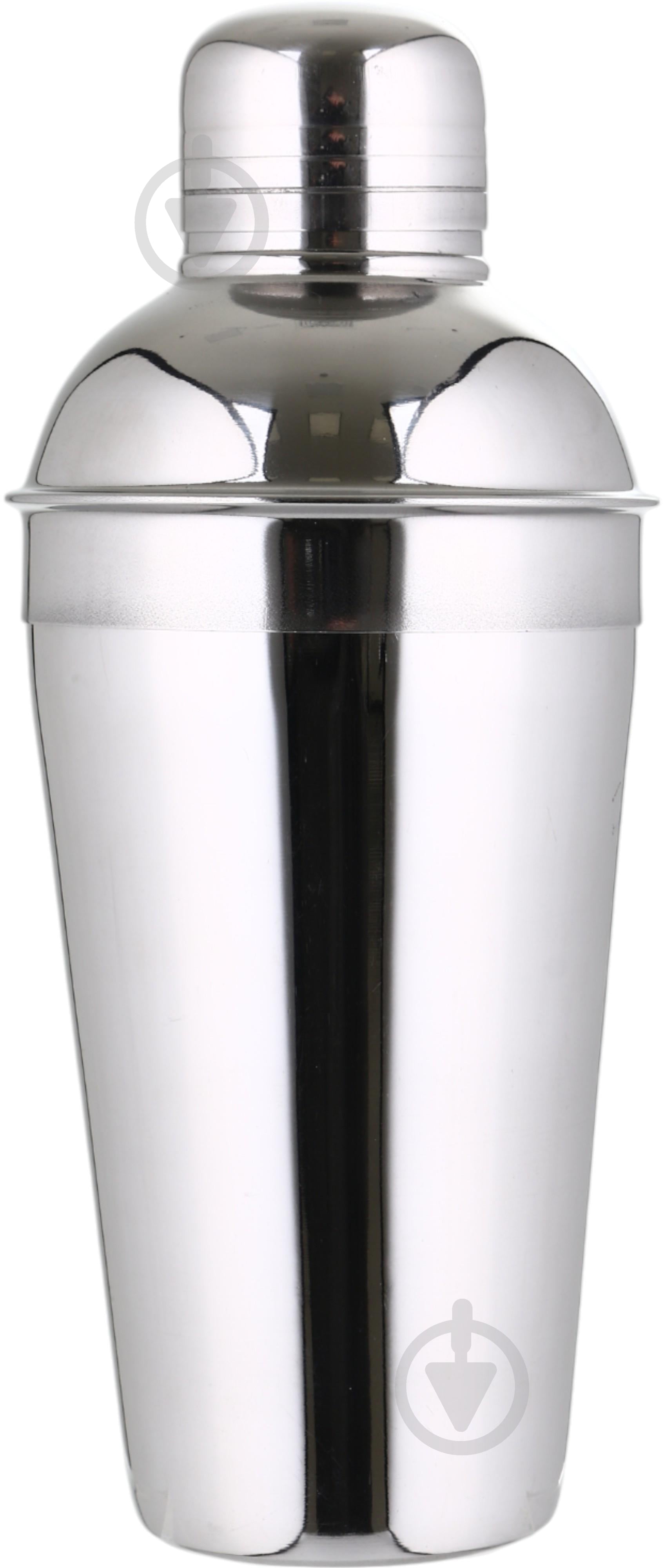 Шейкер для коктейля Inari Silver 550 мл MEB-622-CS - фото 1