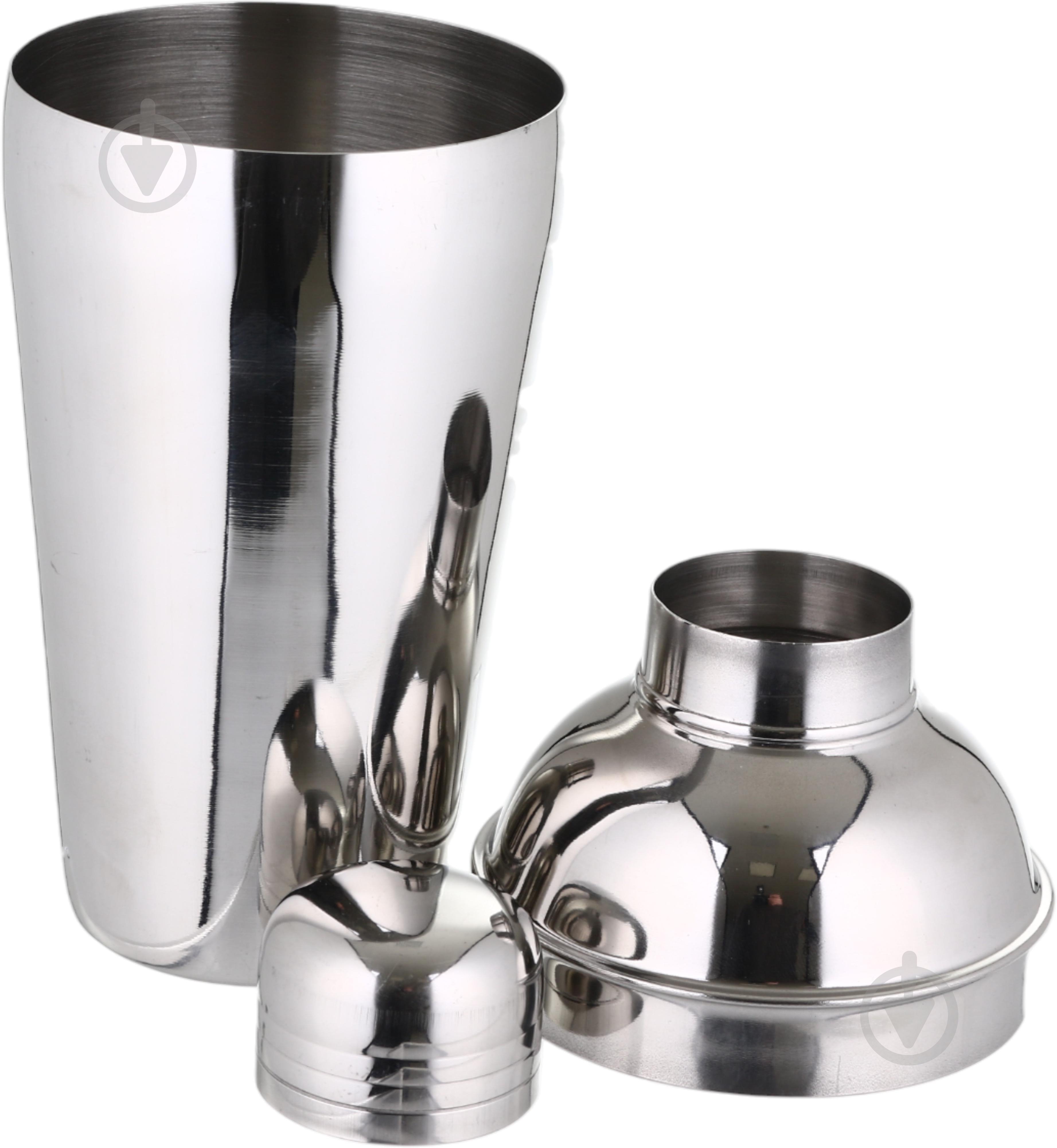 Шейкер для коктейля Inari Silver 550 мл MEB-622-CS - фото 2