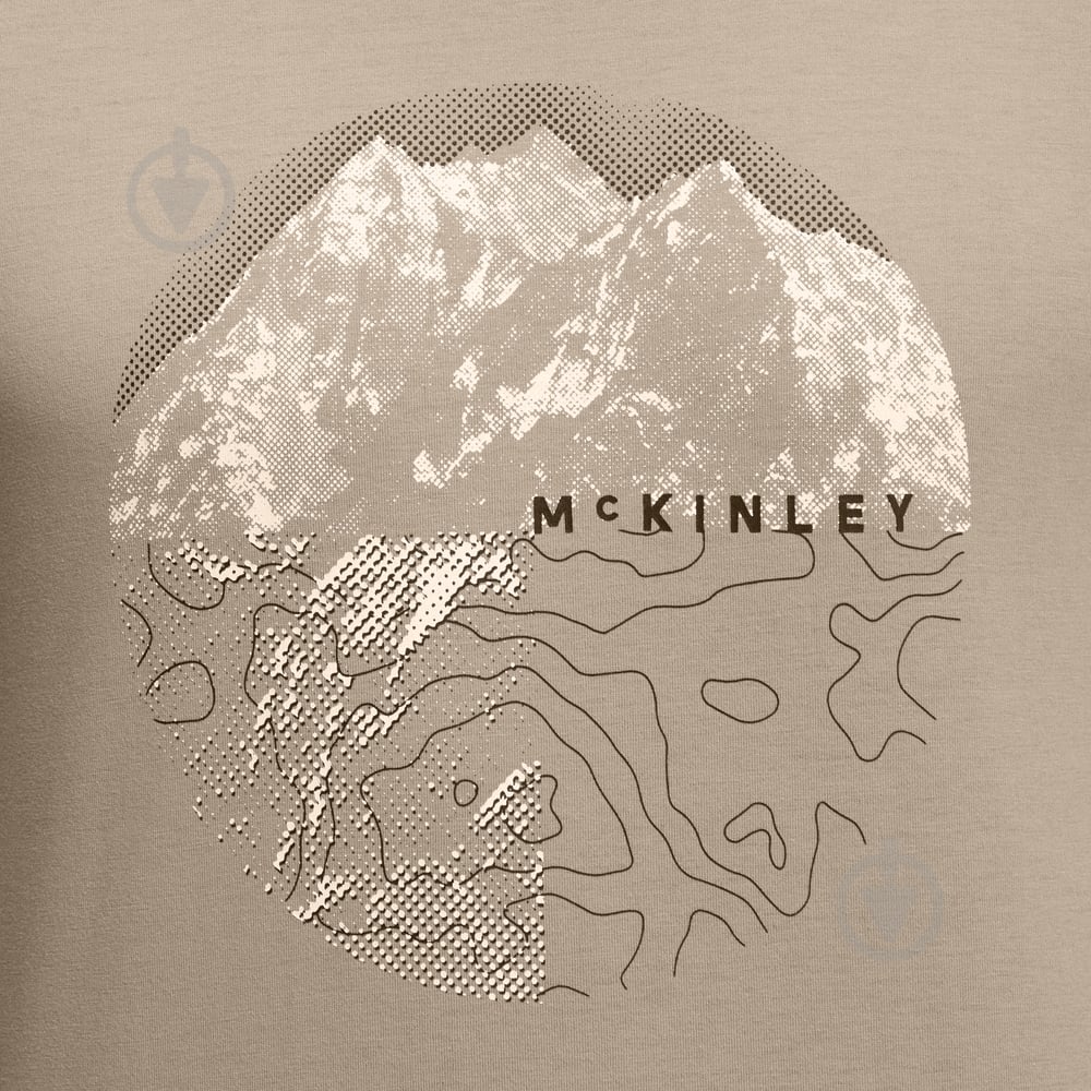 Футболка McKinley Galla II M 430778-074 р.3XL бежевий - фото 4 Футболка McKinley Galla II M 430778-074 р.3XL бежевий - фото 4