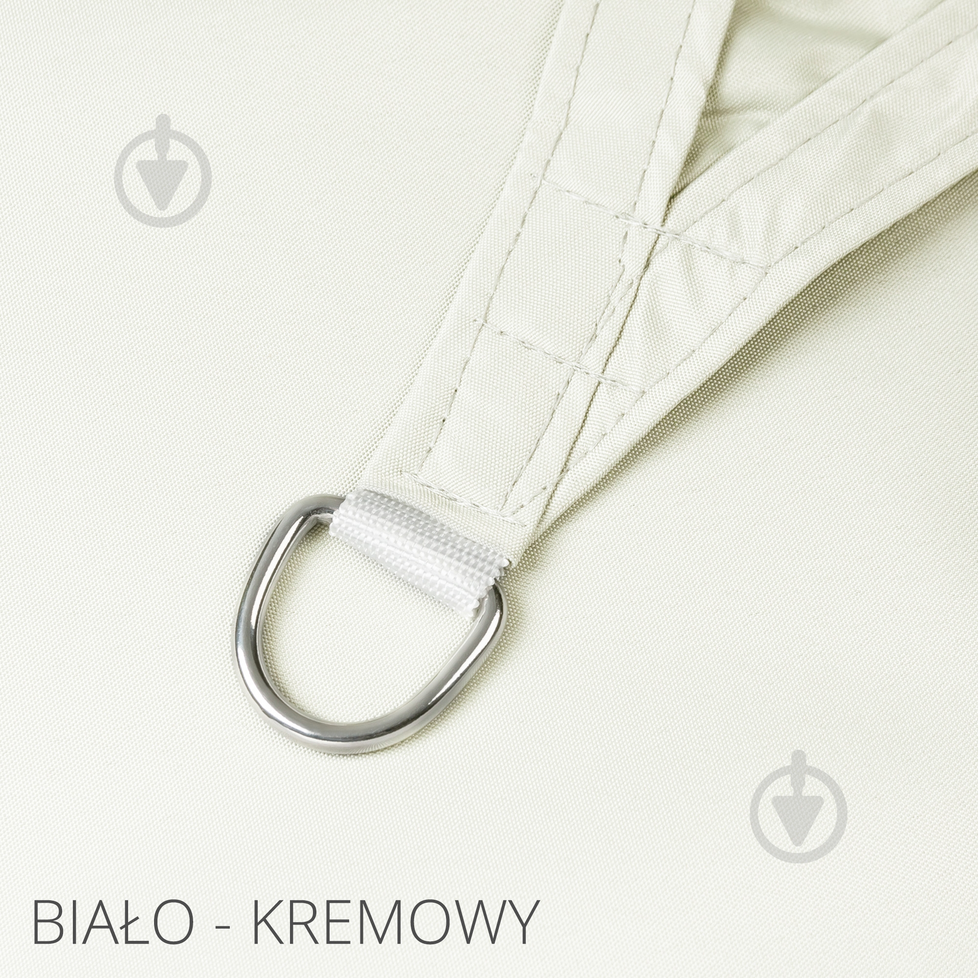 Тент-парус POLI треугольник 5x5x7 м белый - фото 2