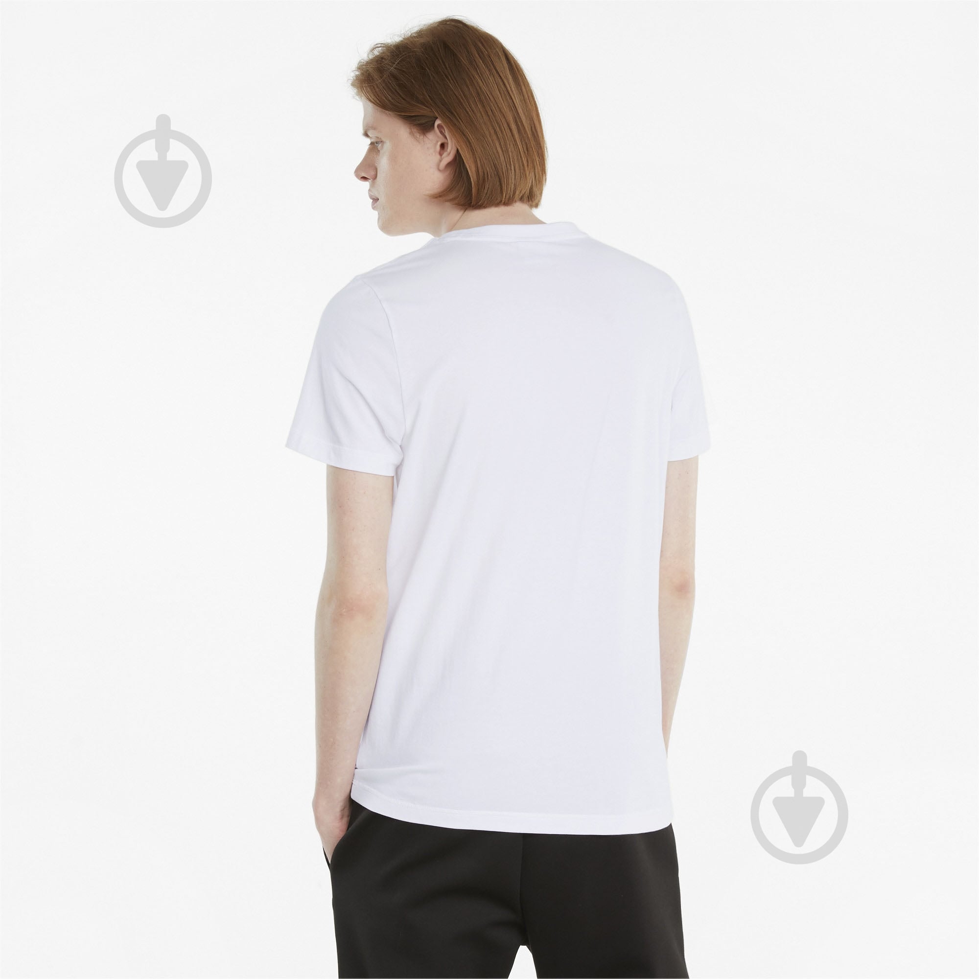 Футболка Puma Classics Slim Tee 53150502 р.M белый - фото 2