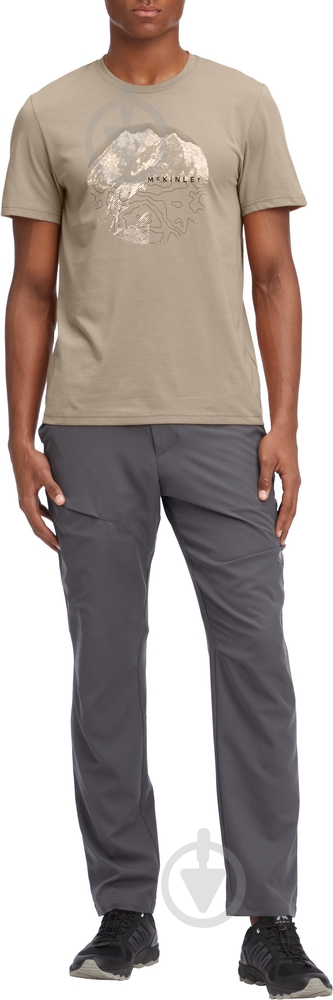 Футболка McKinley Galla II M 430778-074 р.L бежевый - фото 5 Футболка McKinley Galla II M 430778-074 р.L бежевый - фото 5
