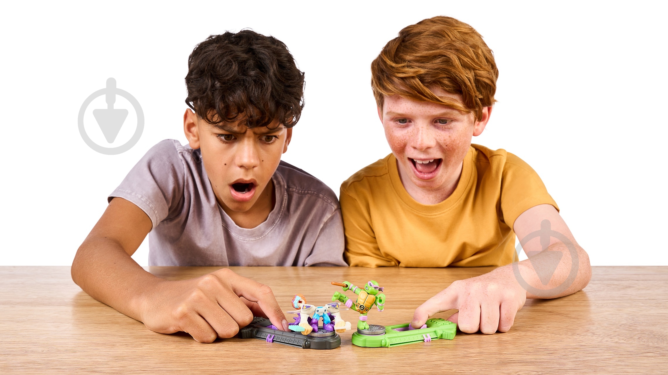 エトニーズ　カイロフォスター デッドストック　約27cm 　新品 ᐉ Игровой набор для поединка Akedo Донателло и Бакстер TMNT