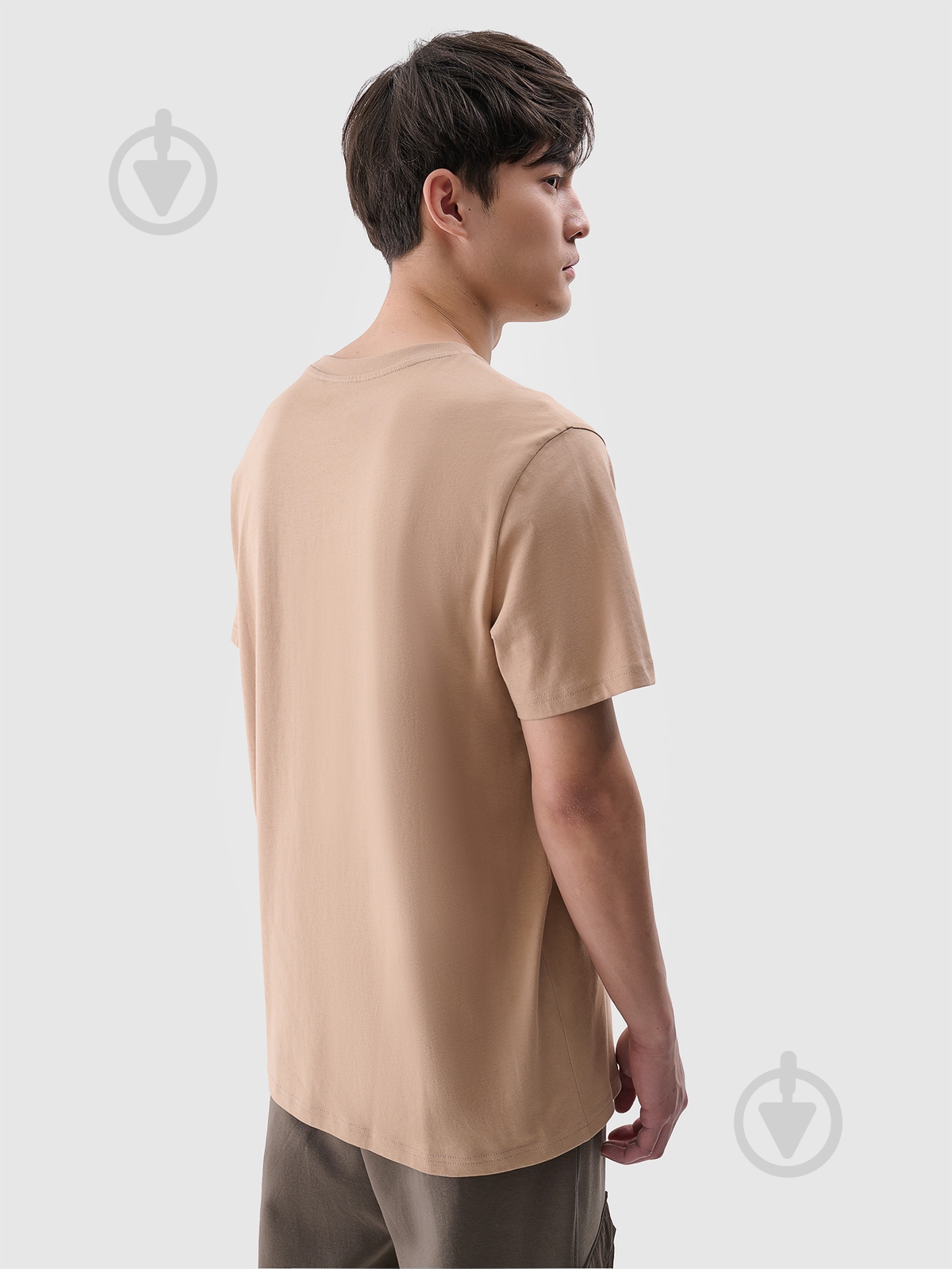 Футболка 4F TSHIRT M2075 4FWSS25TTSHM2075-83S р.S бежевий - фото 2 Футболка 4F TSHIRT M2075 4FWSS25TTSHM2075-83S р.S бежевий - фото 2