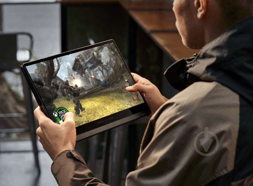 Ноутбук Asus ROG Flow X13 GV302XV-MU019 13,4" (90NR0DT1-M001E0) Off Black - фото 12