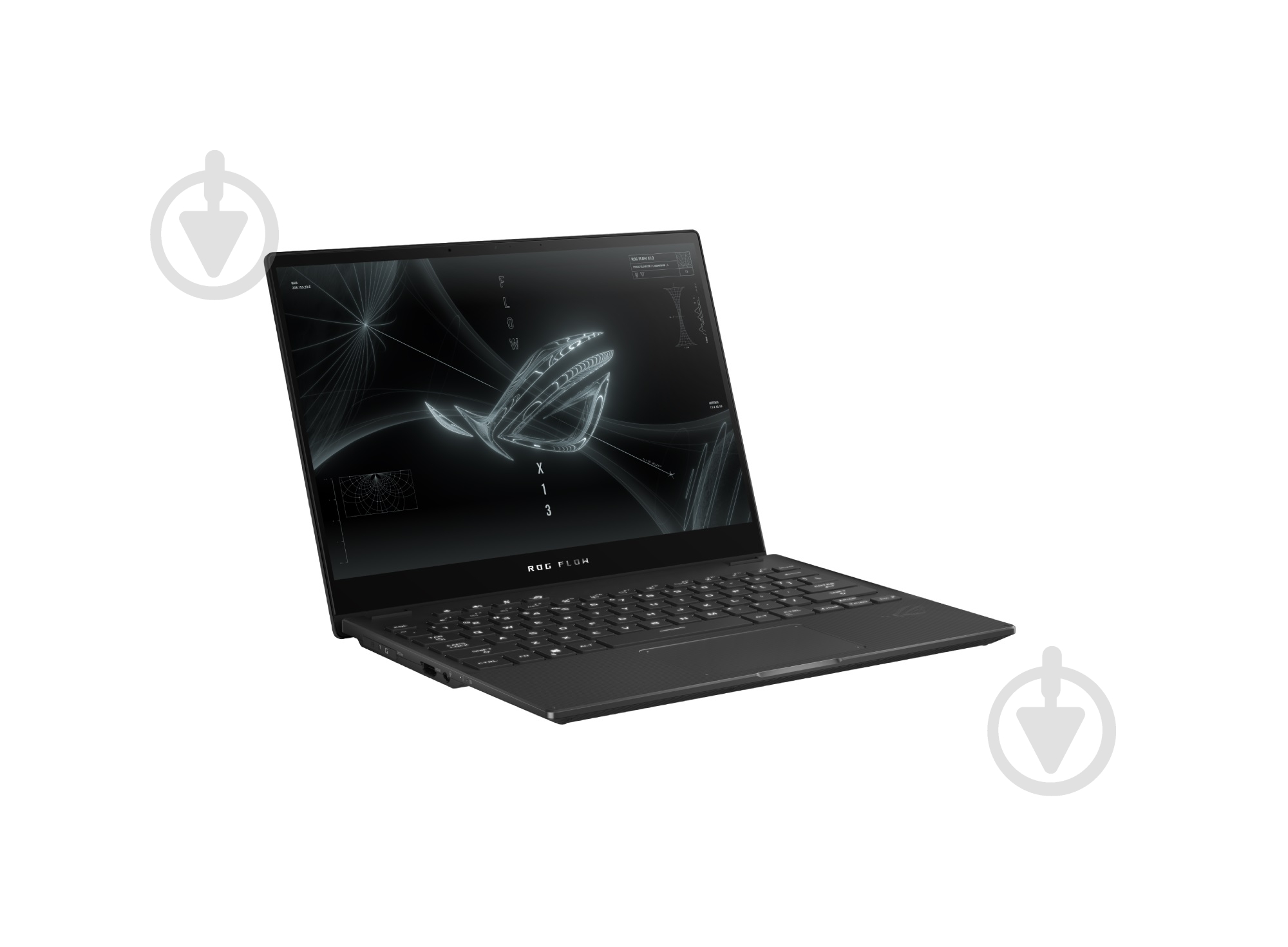 Ноутбук Asus ROG Flow X13 GV302XV-MU019 13,4" (90NR0DT1-M001E0) Off Black - фото 1
