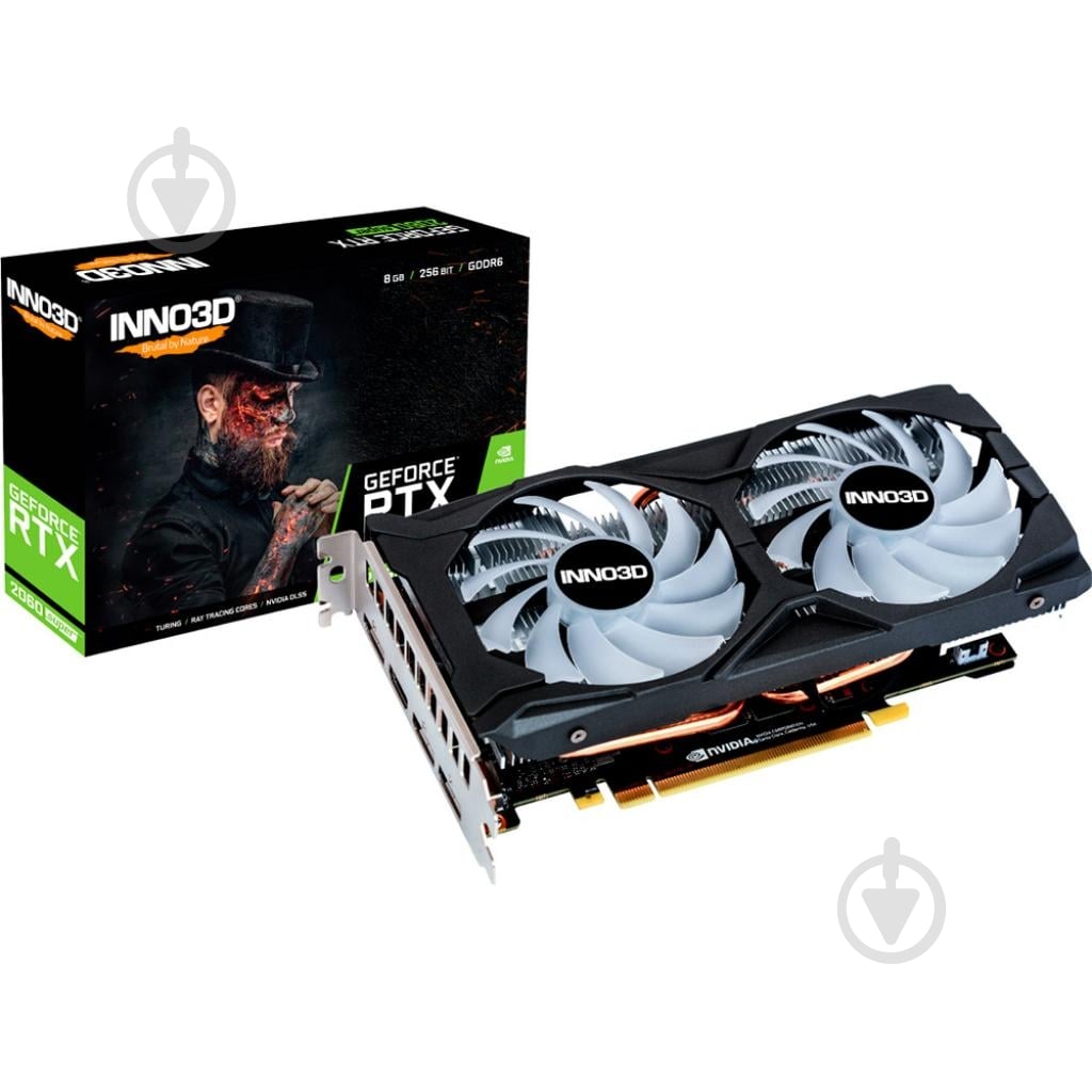 ᐉ Видеокарта Inno3D GeForce RTX 2060 Super Super Twin X2 OC 8GB