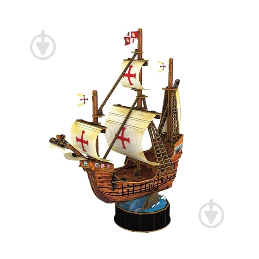 3D-пазл CubicFun Санта Мария T4031h - фото 3 3D-пазл CubicFun Санта Мария T4031h - фото 3