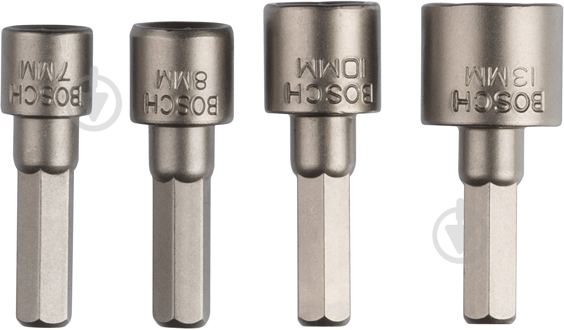 Набор бит Bosch HEX M7/8/10/13 4 шт. 2609255904 - фото 1