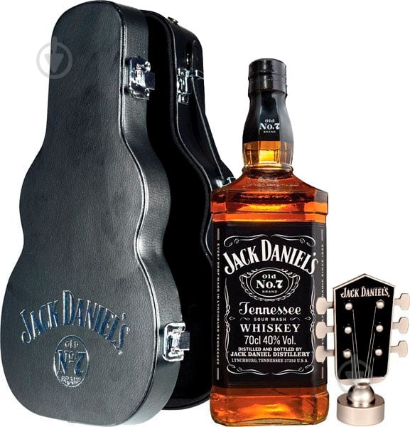 ᐉ Виски Jack Daniel's Old No.7 в футляре гитары 0,7 л • Купить в