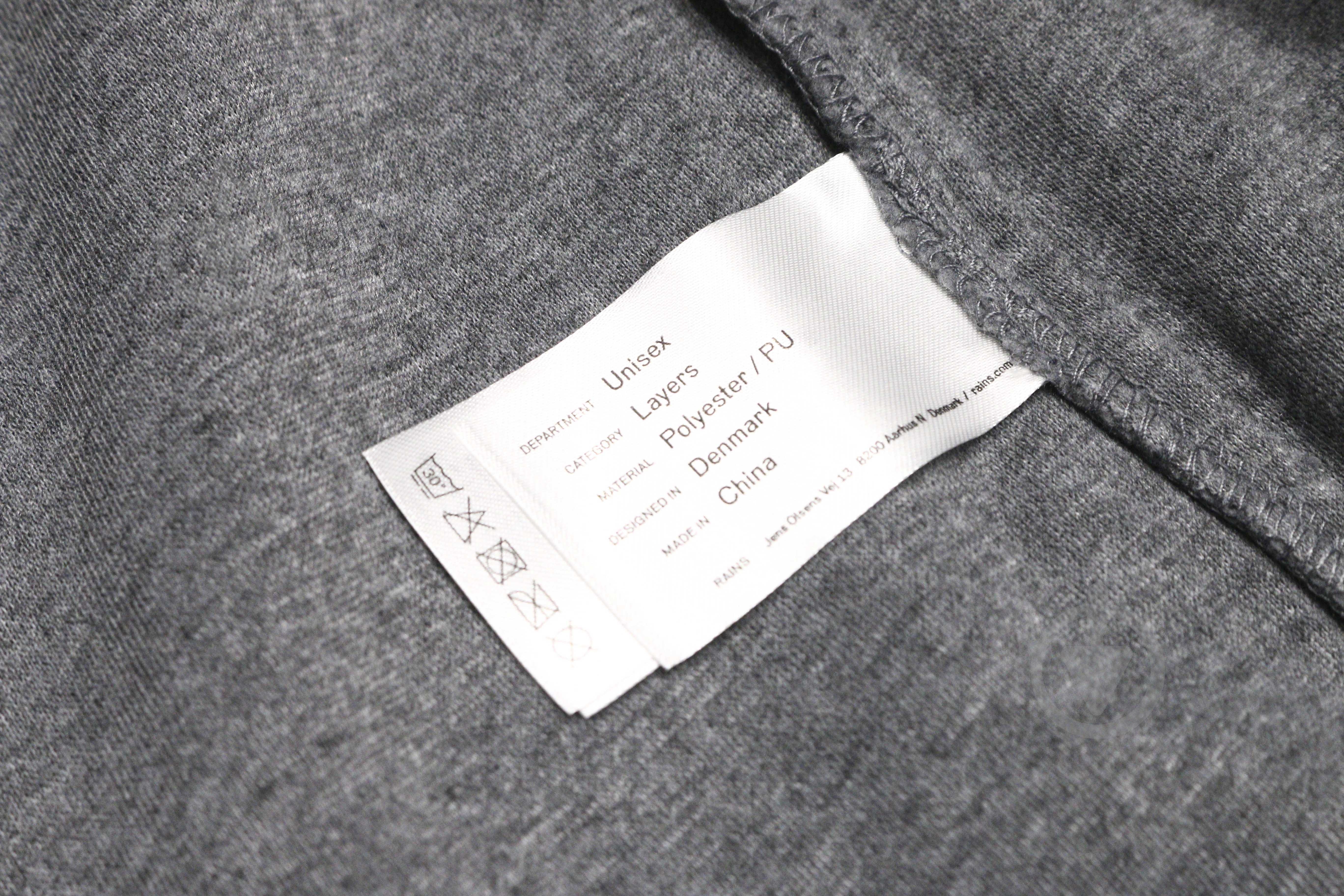 Куртка мужская Rains FLEECE JACKET 18520-50 р.L-XL серая - фото 9