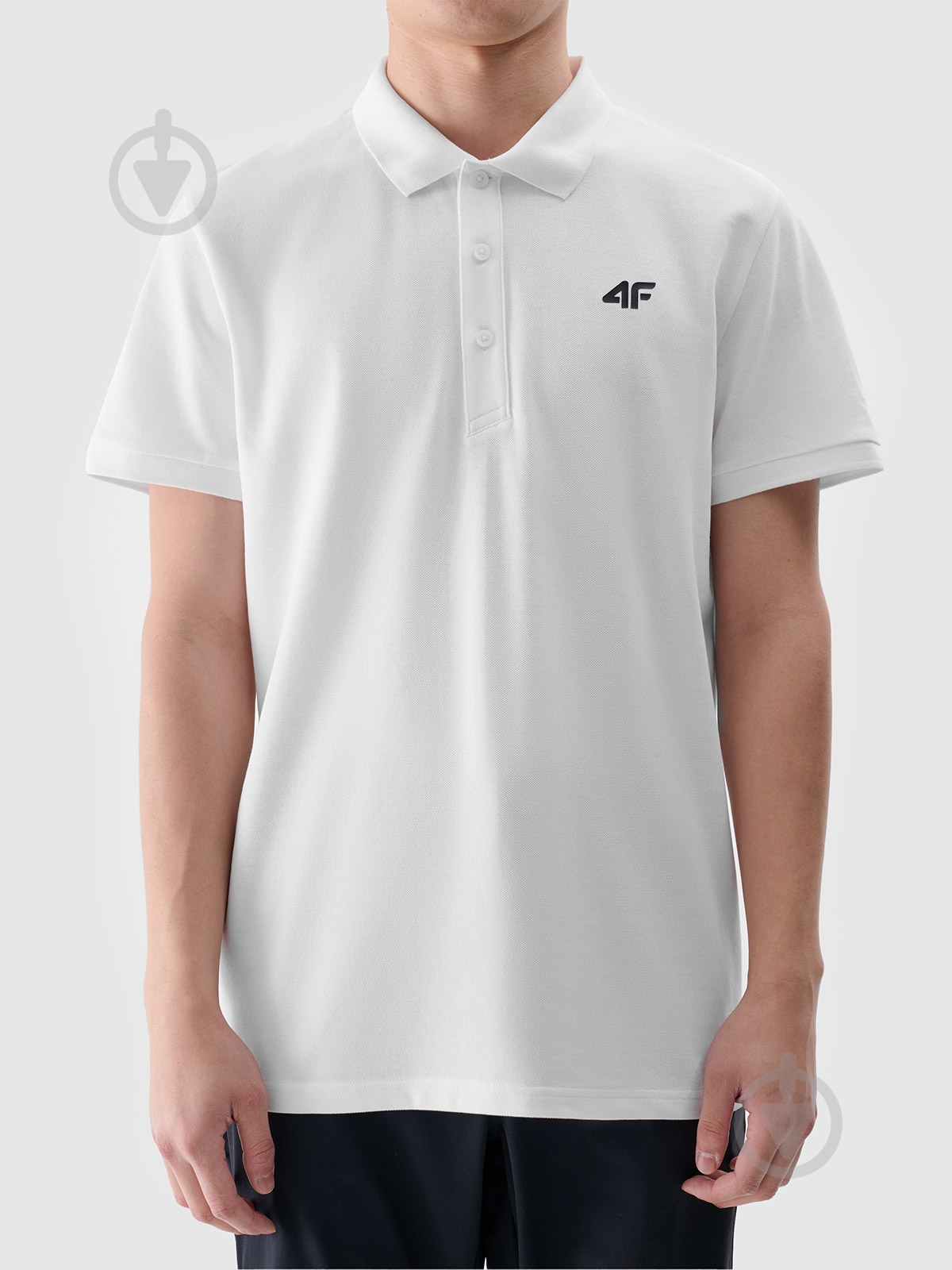 Поло 4F POLO SHIRT M366 4FWMM00TPTSM366-10S р.S белый - фото 4 Поло 4F POLO SHIRT M366 4FWMM00TPTSM366-10S р.S белый - фото 4