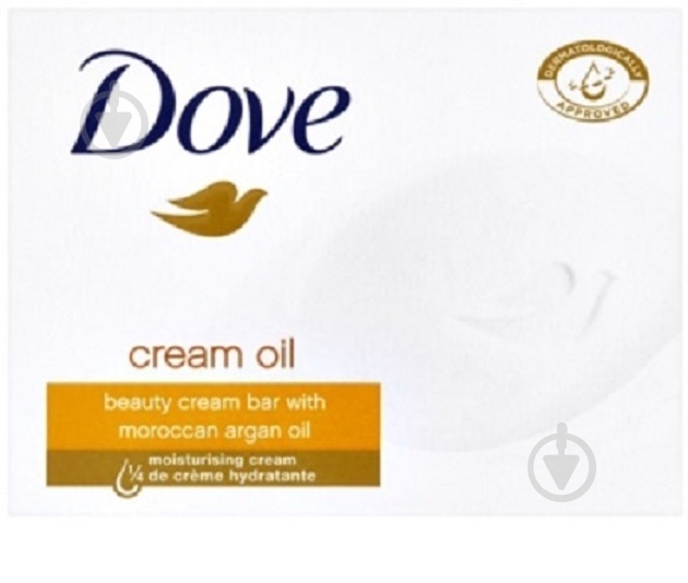 Крем-мило Dove З дорогоцінними оліями 90 г 1 шт./уп. - фото 1