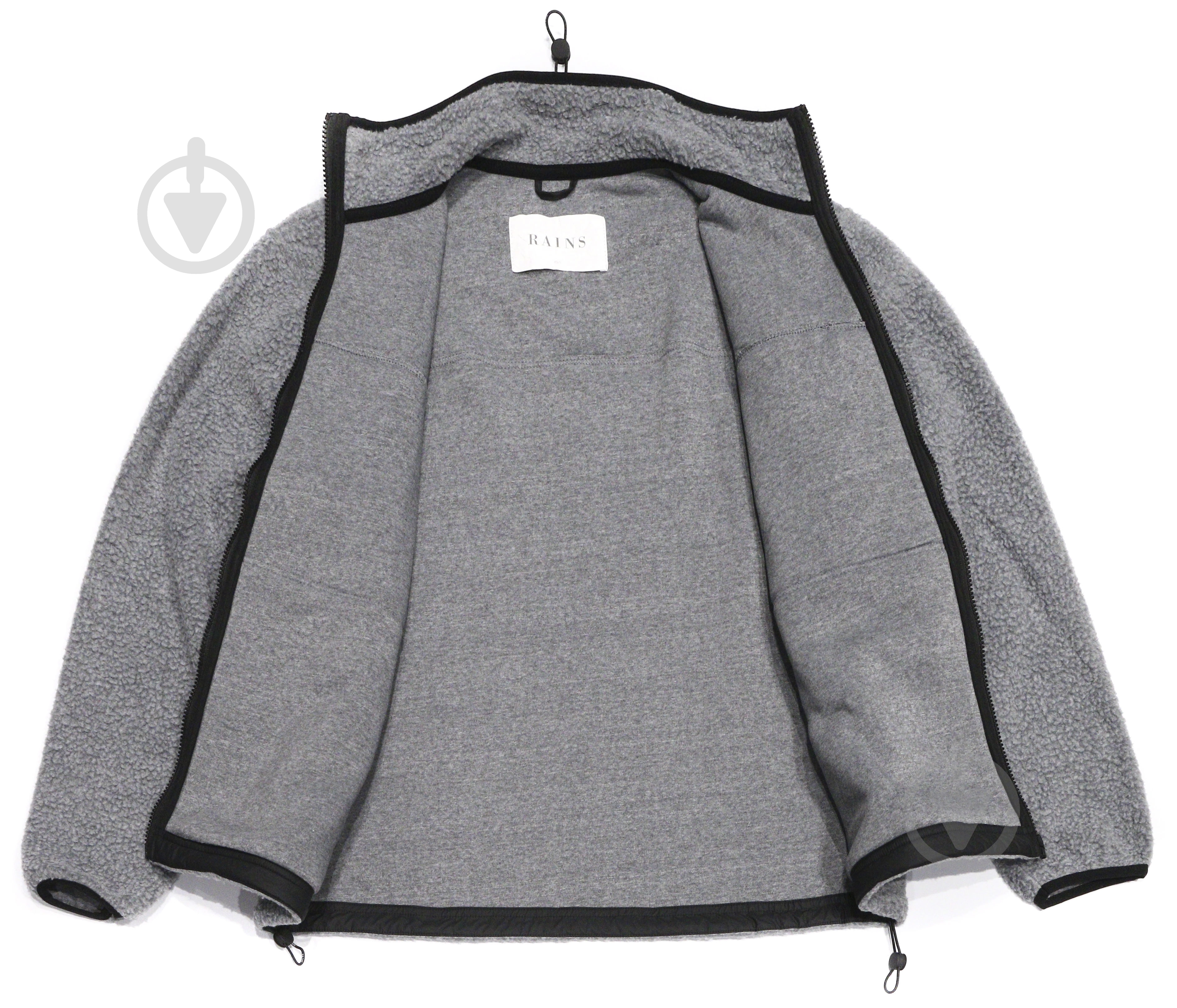 Куртка мужская Rains FLEECE JACKET 18520-50 р.S-M серая - фото 3