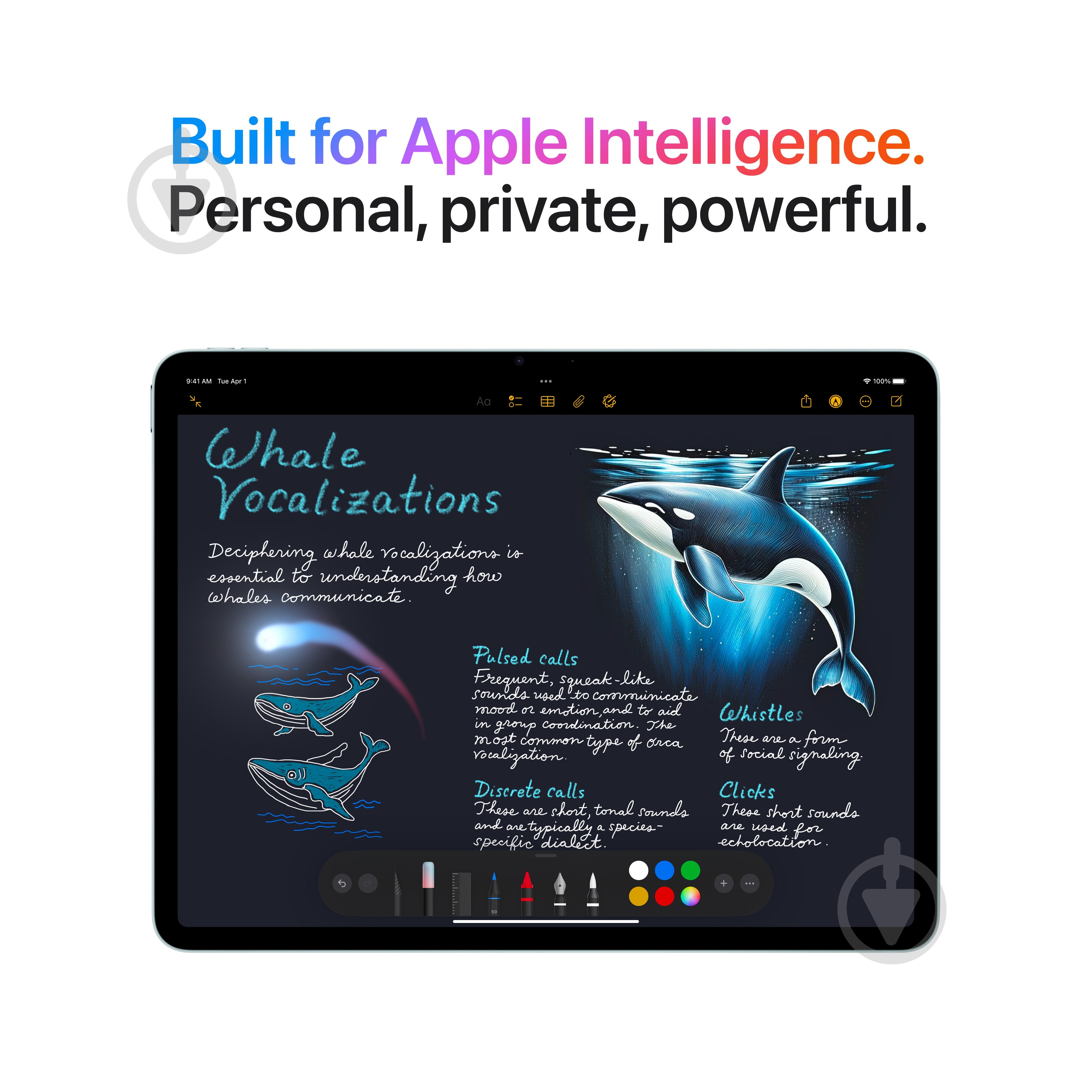 Планшет Apple iPad Air 2025 13" 8/128GB Wi-Fi space grey (MCNH4TY/A) - фото 5