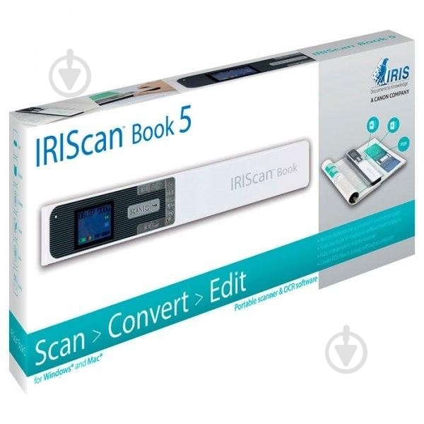Документ-сканер IRISCan Book 5 white (458739) - фото 3