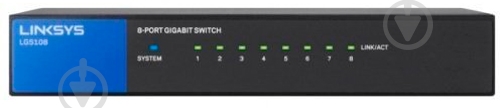 Комутатор Linksys LGS108 - фото 3 Комутатор Linksys LGS108 - фото 3