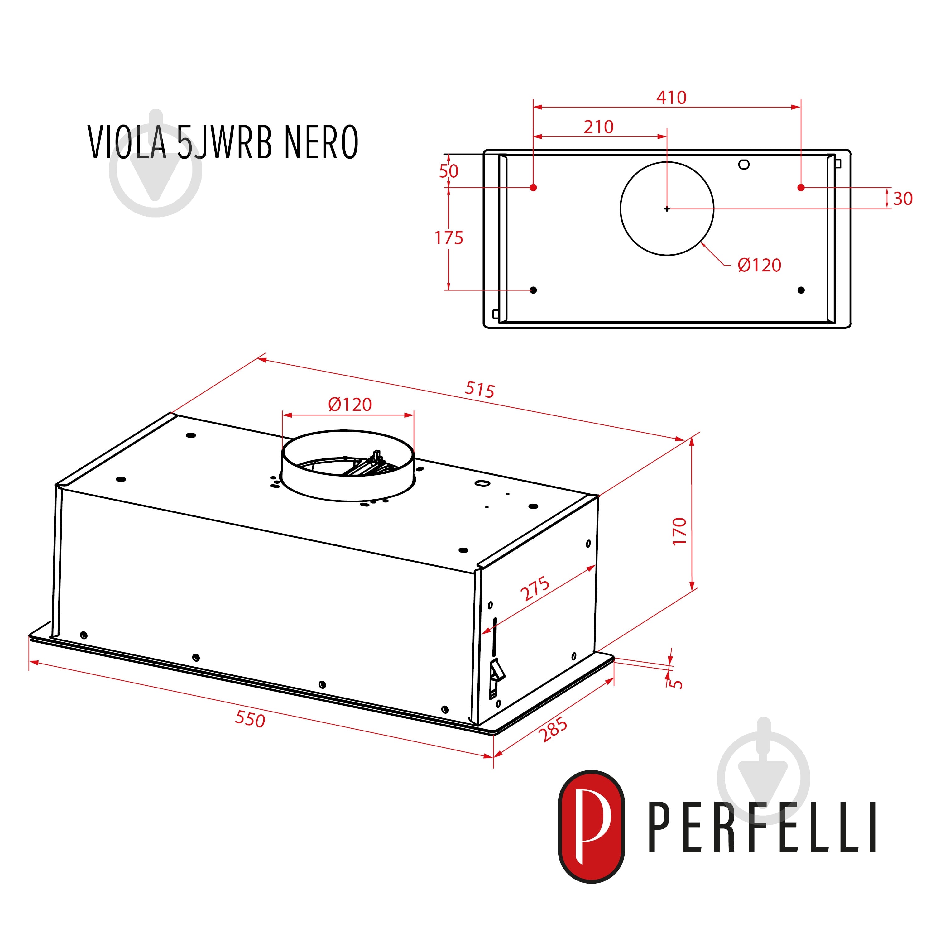 Вытяжка Aden VIOLA 5JWRB NERO встраиваемая - фото 20 Вытяжка Aden VIOLA 5JWRB NERO встраиваемая - фото 20